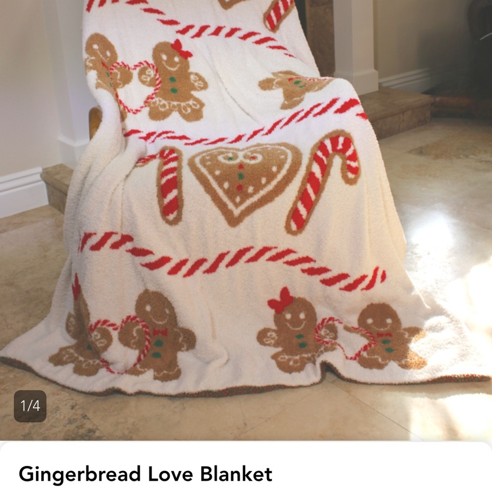 GINGERBREAD BLANKET NEW❤️❤️